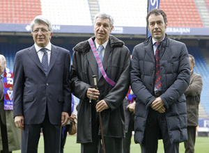 Gárate, con Cerezo y Aranzábal.